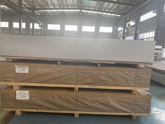 Silver 1050 Aluminium Plate Sheet 1000mm-6000mm Standard Export Package