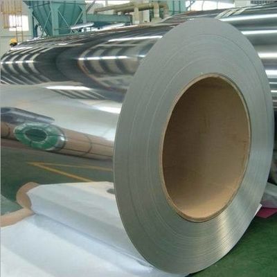AISI 304 316 Stainless Steel Coil , Thin Stainless Steel Sheets 4fT 2B BA Finish