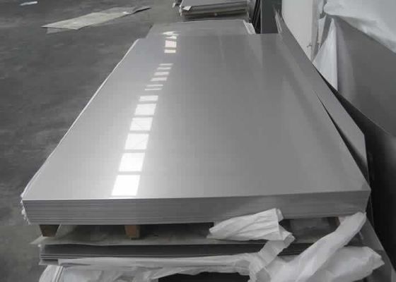Metal  Stainless Steel Flat Plate , Rolled Steel Plate Easy Formability ANN Hardness