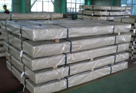 Metal  Stainless Steel Flat Plate , Rolled Steel Plate Easy Formability ANN Hardness