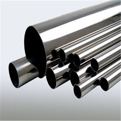Polished 1 Inch Stainless Steel Tubing , Mild Steel Round Tube 201 304 316 Grade