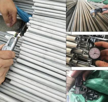Straight 12mm 19mm 20mm 316 Stainless Steel Tubing High Tensile Strength
