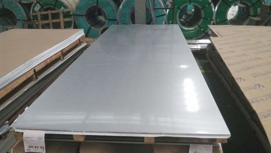 Cold Rolled  Brushed Stainless Steel Sheet , Square Metal Plate Weldable