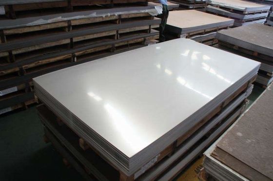 Chemistry Industry Galvanized Flat Stock Steel 2B Surface Treatment Smooth Surface