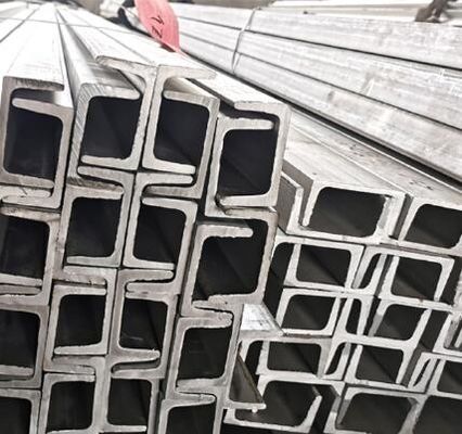 316Ti Formed Stainless Steel Channel Various Length 2000mm 2440mm 3000mm