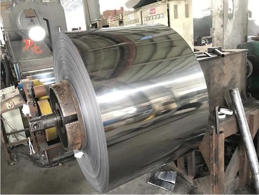 2D Finish Stainless Steel Coil 0.5Mm Thickness Easy Maintenance Mill Slit Edge