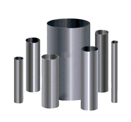 Clean Smooth Surface Brushed Stainless Steel Round Pipe  Oxidation Resistance