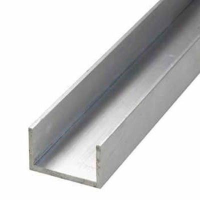 Hollow Section Brushed Stainless Steel U Channel Mill Finished Plain End