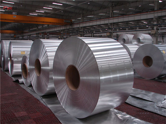Smooth 5a06 Alloy Aluminum Coil Roll Mill Finish 0.2-6mm Thickness