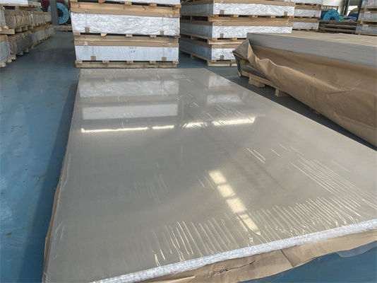 304 Stainless Steel Sheet Plate 0.3-6mm Thickness 2B / BA