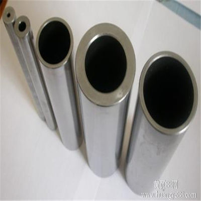 Rectangular Stainless Steel Hollow Tube Threaded Large Diameter 3 Inch Brushed