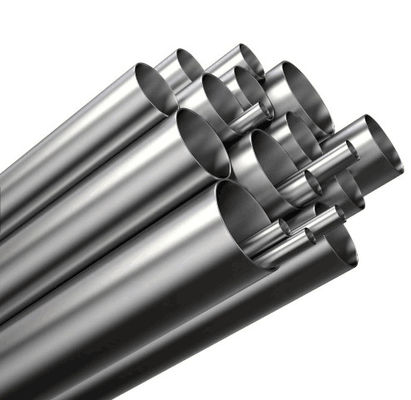 Custom Size Polished Stainless Steel Round Pipe , Seamless Steel Tube 4 Inch