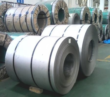 Inox Cold Rolled Steel , Galvanised Steel Coil High Percentage Iron Chromium Content