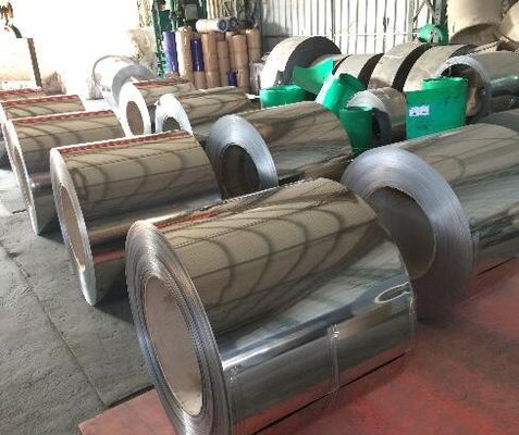 2D Finish Stainless Steel Coil 0.5Mm Thickness Easy Maintenance Mill Slit Edge