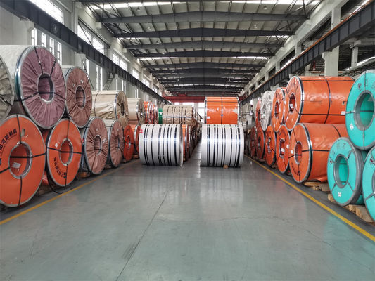 2B BA Mirror Finish 0.5mm Thickness Cold Rolled Stainless Steel Coil 201 304 430
