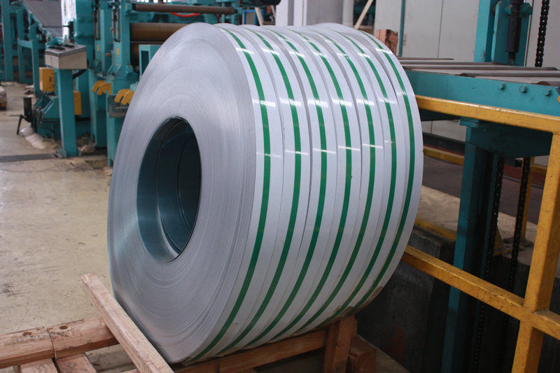 304 Galvanized Steel Strip , Hardened Steel Strip Insulation Banding Strap