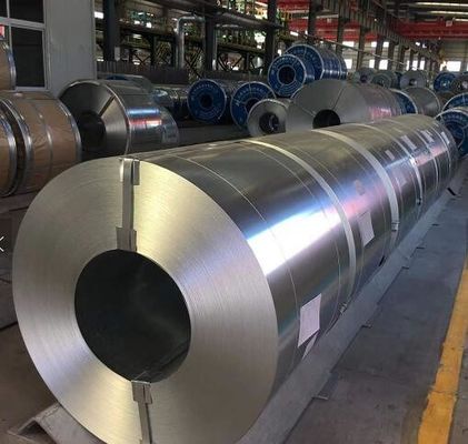 Inox Cold Rolled Steel , Galvanised Steel Coil High Percentage Iron Chromium Content