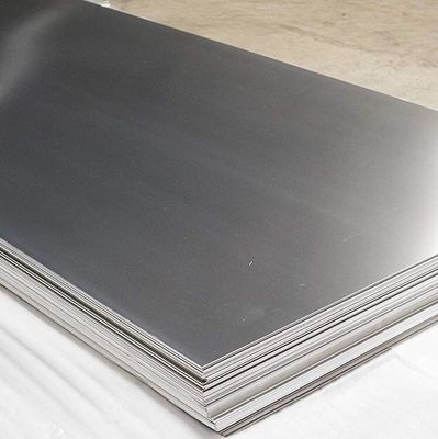 301 Stainless Steel Flat Sheet Sanded Texture  PVC Film Protection Against Scratching