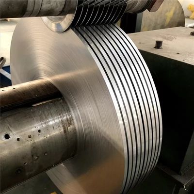 Bending Decoiling Stainless Steel Shim Stock Strips Super Hard Self Adhesive