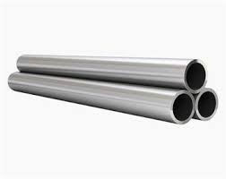 Brushed Stainless Steel Round Pipe