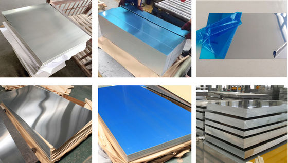 Pvc 1060 6061 3003 4x8 15mm Aluminium Sheet Plate For Instruction